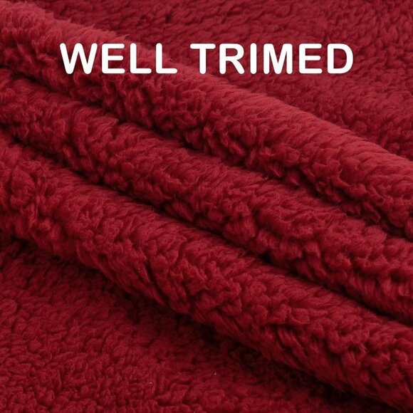 FURRYBABY DOG & CAT COZY PLUSH FLEECE BLANKET RED SIZE SMALL 24x32  NWT - Picture 8 of 8